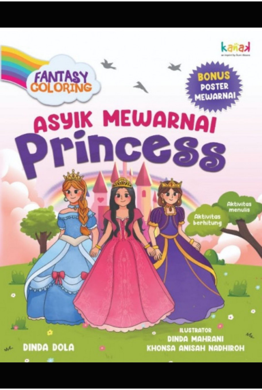 Asyik Mewarnai Princess